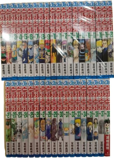 Amazon.co.jp: ハンターハンター 全巻 1巻 - 38巻 HUNTER×HUNTER
