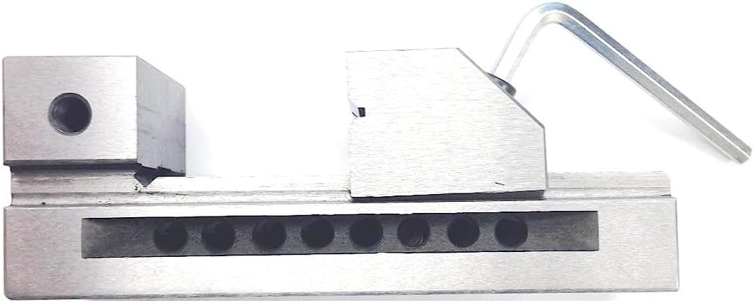 HHIP 3900-0024 3 Inch Precision Parallel Screwless Vise with Slot