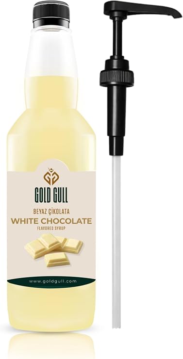 Gold Gull White Chocolate Flavored Coffee and Fruit Syrup 700 ml.