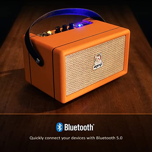 Orange Box - Portable Bluetooth Speaker Delivering Studio Audio Sound, 15M Range, 50W RMS Power, Long Battery Life, iOS & Android Connectivity - Great for Picnics, Festivals, BBQs and Holidays?