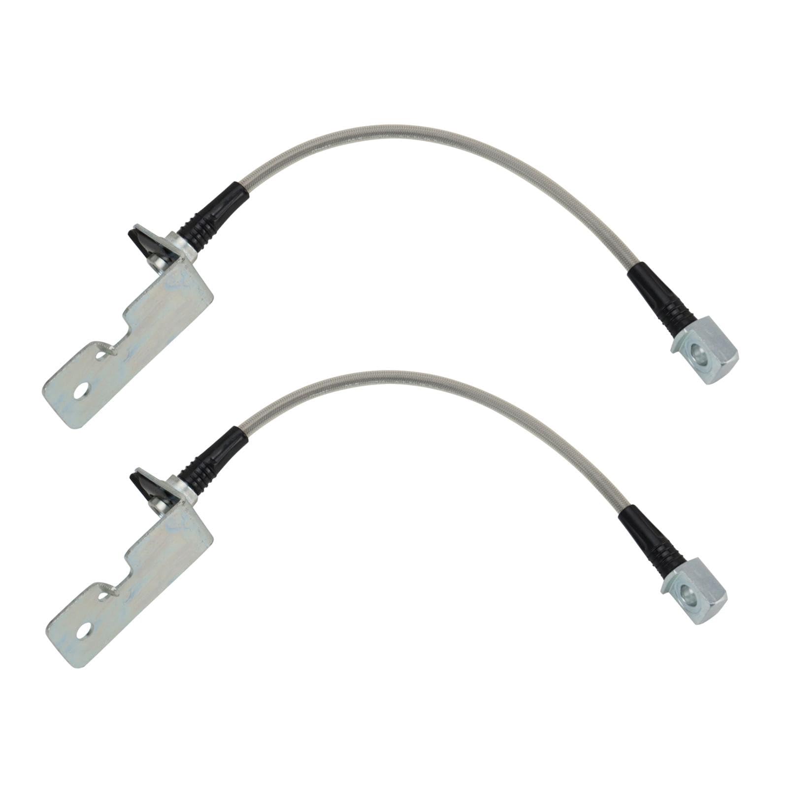 TRQ Front Performance Brake Hose Set