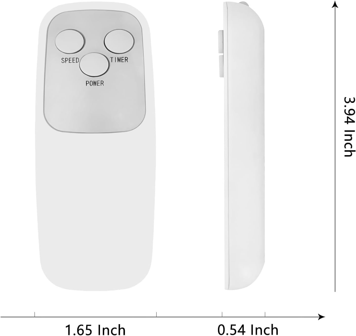 Replacement Remote Control Compatible with Lasko 2033654B 2033654 A20561 A20700 S18625 S18924 1646 1843 1844 1850 1854 1880 1885 2546 2740 2744 3440 3540 3542 Cyclone Pedestal Upright Fan