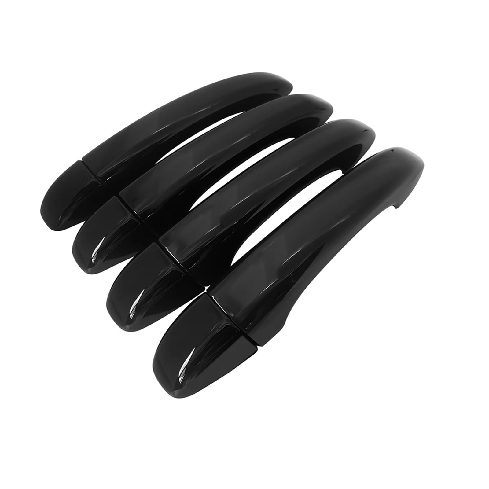 Zhauyorv Black Door Handle Covers Compatible With Mitsubishi Asx, 2019-2024