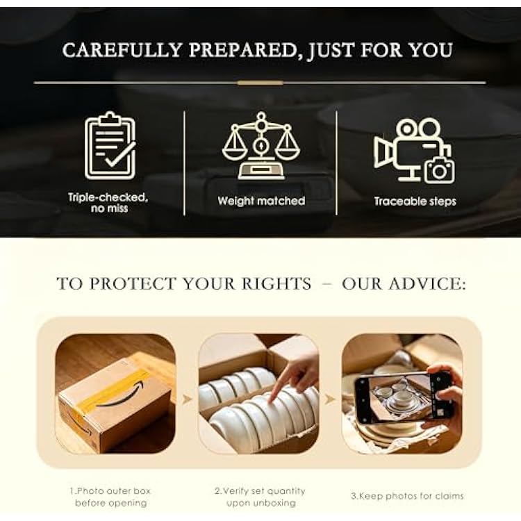Top Porcelain China Dinnerware Set,Stoneware&Ceramic Dinnerware Sets,Ceramic Cookware Tableware Set Includes Dinner China Plates|Chinese Spoons|Pasta Bowls|Soup Pot|Chopsticks (29PCS * 6-Person Set)