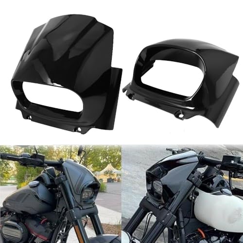 Couvercle grille phare pour éviter les impacts de pierre sur Fat Bob 2018-2022