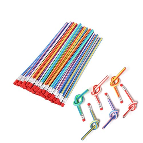 Flexible Bendy Pencil,35 PCS Flexible Soft...