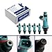 Set of 6 Fuel Injectors - Compatible with Lexus GS300 IS300 SC300 Toyota Supra - Replaces FJ963 23209-46090 842-12268
