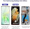 Pantalla OLED para Samsung Galaxy S21 Ultra Reemplazo Negro | con Marco LCD Display Compatible con Huella Digital, SM-G998U SM-G998B Incluye Herramientas, Película de Hidrogel y Guía de Instalación 4