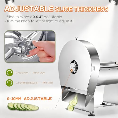 Máquina eléctrica para cortar y rallar verduras miniatura 3