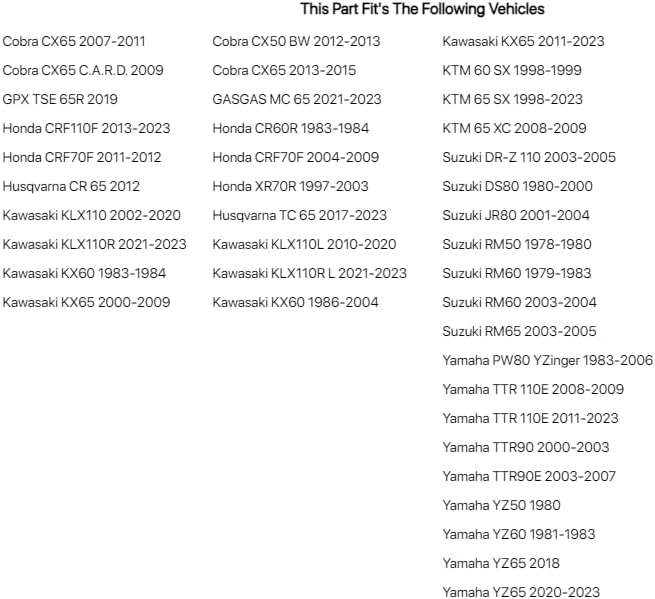 Dunlop Geomax MX53 Rear Tire (90/100-16)
