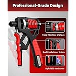 KERUIKE Grip Strength Trainer Forearm Strengthener Hand Grip Exerciser with Adjustable Resistance (11-364 lbs/5.7-165 kg) Finger Workout for Sports, Gym, Home, Rehab - Image 4