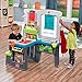 Step2 Great Creations Art Center, Kids Activity Table, Arts & Crafts Desk, Made of Durable Plastic, Includes Bench, For Toddlers 3+ Years Old