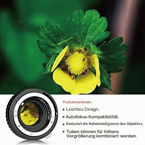 Meike MK-N-AF1-A Makro Elektronische Halterung Autofokus Makro Metall Verlängerungsrohr Adapter Für Nikon DSLR Kamera D80 D90 D300 D300 SD800 D3100 D3200 D5000 D51000 D5200 D7000 D7100 etc
