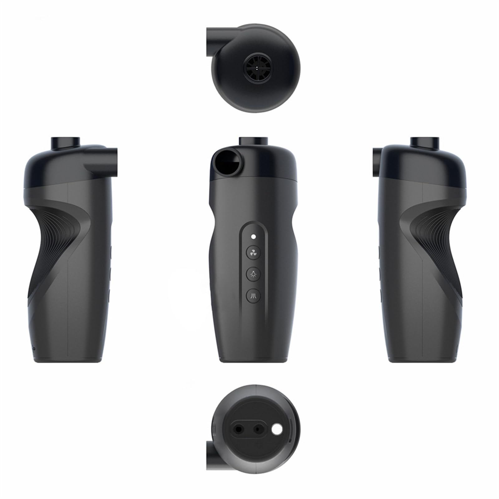 Pompes électriques à arrêt automatique, design portable, texture ABS pour pneus gonflables, comprend 6 pompes à air à embout adaptateur