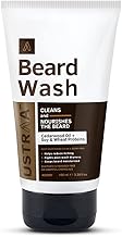 Ustraa Beard Wash Woody - 100 ml - Sulphate-free Beard Wash | Thick Foam, No Post-wash Dryness, Cleansed & Smooth Beard | Beard Shampoo for Germ-Free Beard