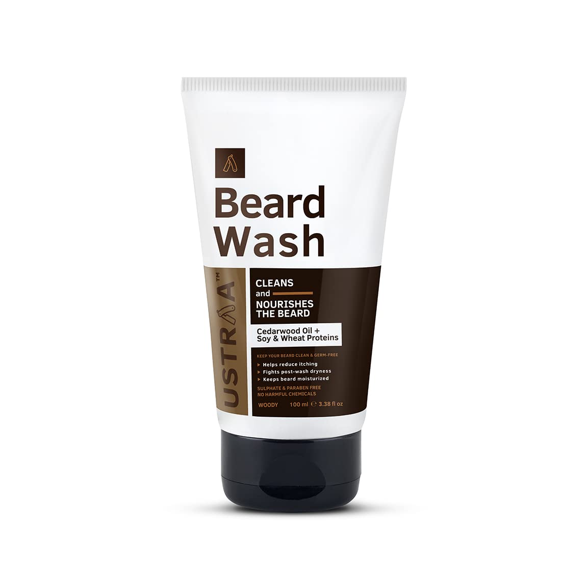 Ustraa Beard Wash Woody - 100 ml - Sulphate-free Beard Wash | Thick Foam, No Post-wash Dryness, Cleansed & Smooth Beard | ... - Review, Price and Buying Guide
