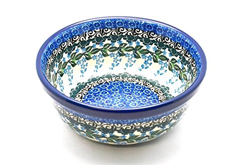 Polish Pottery Bowl - Salad - Wisteria