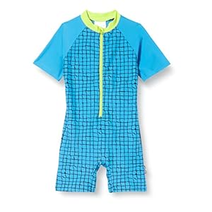 Sterntaler Kinder Jungen Schwimmanzug, Einteiler, UV-Schutz 50+, Blau