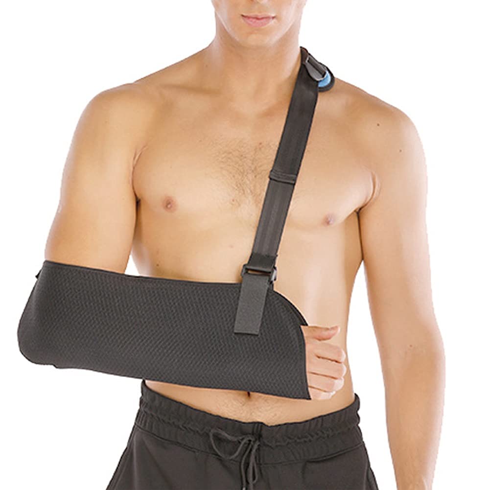 Cabestrillo para Brazo Inmovilizador de Hombro médico Ajustable Brace Soporte de Codo de Manguito rotador Transpirable para Huesos fracturados Rotos Dislocación Fractura Esguinces Recuperación rápida