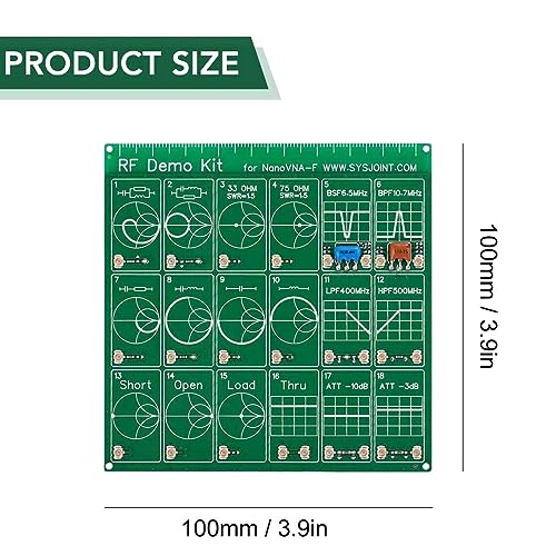 CHICHIYANG Filtro atenuador de filtro de placa PCB de teste de radiofrequência RF/módulo atenuador p