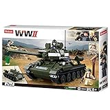 sluban army wikipedia Farbe: Mehrfarbig Sluban SL95560, WWII - Mittlerer All. Panzer [M38-B0689], Spielset , Klemmbausteine, Soldaten, mit Spielfigur, Army WWII