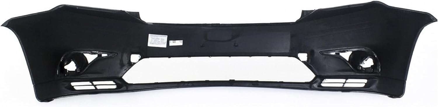 FitParts compatible with Toyota Highlander 2011 2012 2013 Front Bumper Cover New, Primed & Ready for Paint. W/Tow Hook & Fog Light Holes. TO1000374 521190E914
