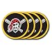 MLB Pittsburgh Pirates Vinyl Coaster Set (Pack of 4)