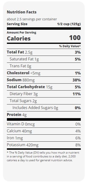 Miniatura 2 de HEB Sopa condensada de chorizo picante y frijoles negros inspirada en Texas 10.5 oz (298g) Paquete de 4