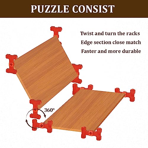 YUEWO Farbregale, Sprühfarbe Trockengestell, Türmalerei-Trockengestell für Schranktüren, Stapelsystem, Farbe für Innen- oder Außentüren, Türerhöhungen, Unterstützung, Schrankfarbe Ausgießen (24 Stück)