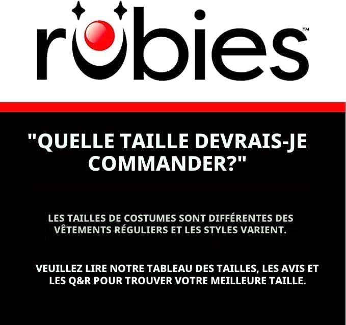 Déguisement combinaison Rubies avec capuche et queue ajustement universel - 7