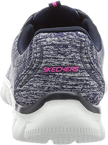 Skechers Skechers Women's Sport Empire Rock Around Sneaker, Navy Pink, 7 M US