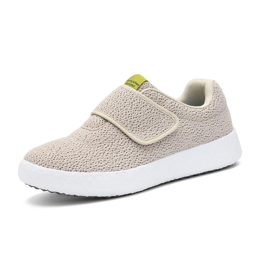 Zapatillas para Diabéticos Hombre Y Mujer Calzado para Caminar Fácil De Poner Ajuste Extra Ancho Zapatos Ortopédicos Casuales Y Ajustables Calzado Ortopédico Antideslizante Zapatillas