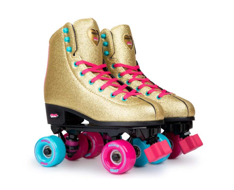 Rookie Rollerskates Women's Bump Rollerdisco - Gold - 9