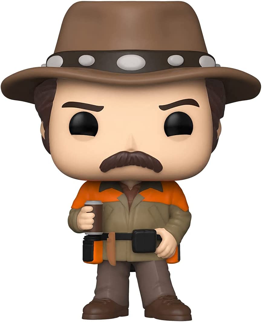 Amazon.com: POP Parks and Rec - Hunter Ron Swanson Funko Vinyl