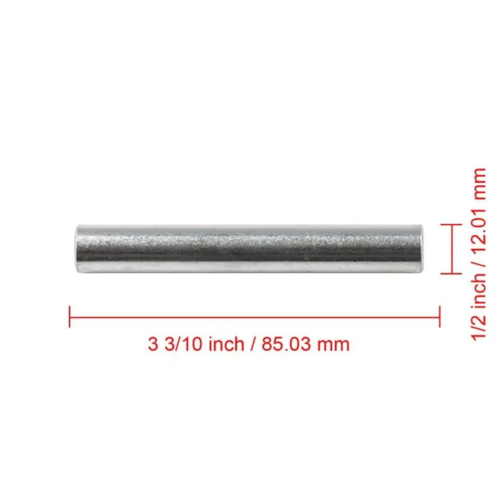 Eje de rueda de calibre comercial, 4 Uds., TCU19299, Compatible con cortacésped 647A 648R 652E 652R 661R 727 737 757 777 Z445 Z465