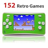 Portable 2.5-inch LCD handheld player with 152 games inside
