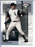 2003 Fleer Box Score Baseball Card # 24 Paul Konerko Chicago White Sox