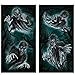 Haunted Forest Window Silhouettes