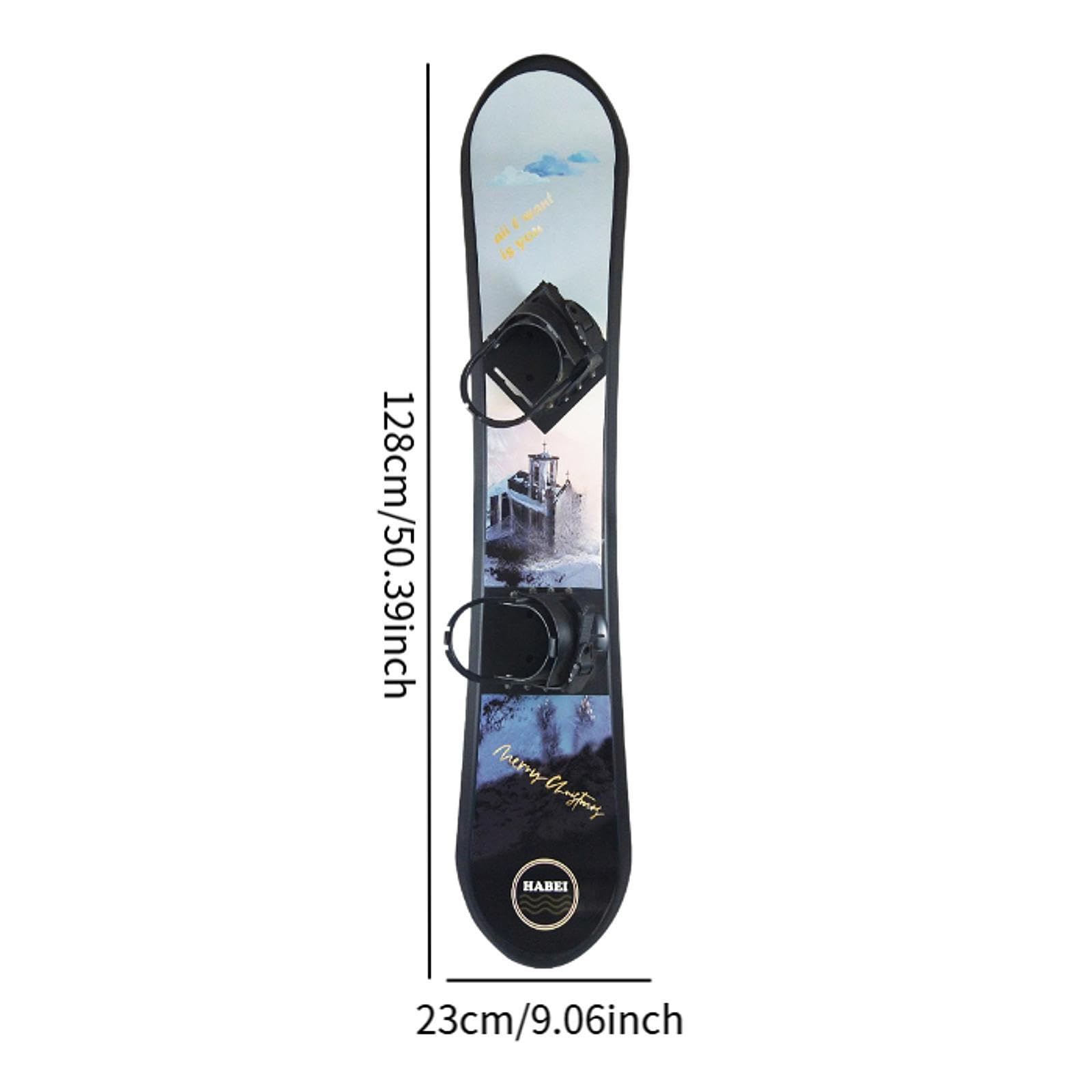 Snowboard per Bambini per Snowboard da 5 Anni da 50 Pollici con bindings Sneve Sled per attività Sportive all'aperto Invernali