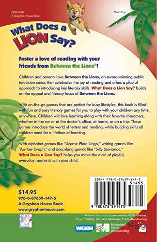 What Does a Lion Say?: And Other Playful Language Games (Between the Lions) - Image 2