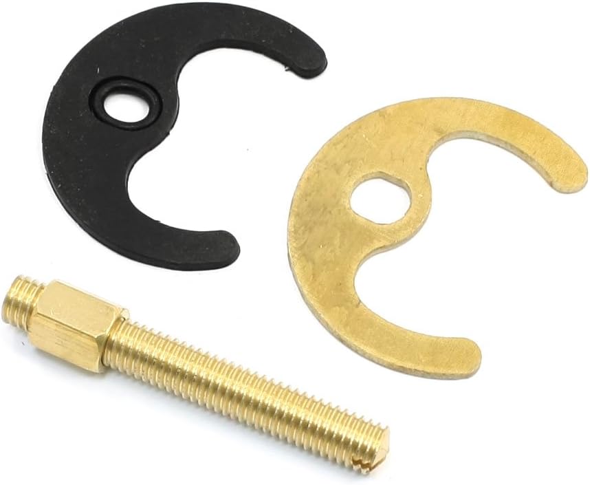 Solid Brass Nuts 7mm x 60mm Male Thread Hex Head Screw Nut Panel Nuts ket Set