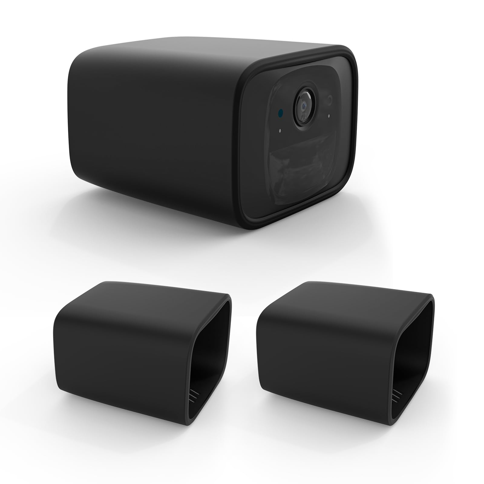 Protective Silicone Cover for eufy SoloCam C210(Black,2 Pack)