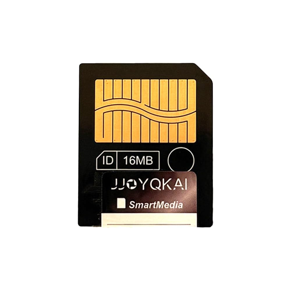 JJOYQKAI SmartMedia Card 16MB SM Memory Card Smart Media Card W/Lighting to Memory Card Reader