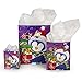 Besti Christmas Bags - Holiday Gift Bag Set with Tags In Assorted Sizes, Flat Wrap, & White Tissue Paper (28-Piece Set) 3 sizes Present Wrapping, Santa Claus, Snowman, Penguin, & Reindeer Design