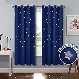 schlafzimmer dekorieren diy GÜNSTIGE MERKMALE: Die Vorhänge mit ausgehöhlten Sternen unterscheiden sich von silbernen Sternen, die direkt auf Vorhänge gedruckt werden. Unsere Vorhänge sind gesund und ohne Chemikalien.