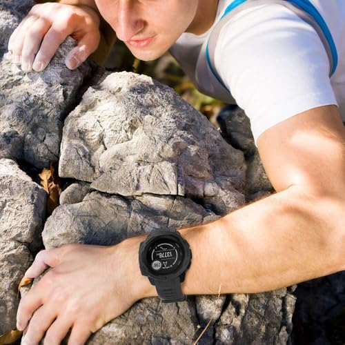 Bracelet Instinct en silicone souple noir par SCRUBY - 5