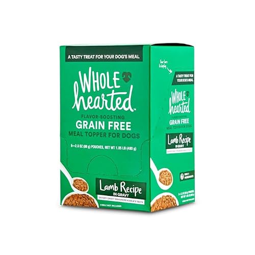 WholeHearted Lamb Recipe in Gravy Dog Meal Topper, 2.8 oz., Case of 6 - Thumbnail 4