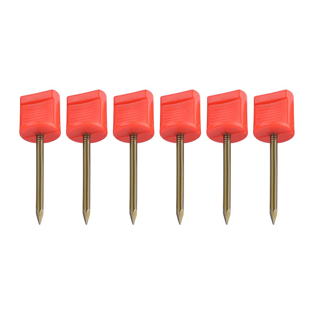SHARROW12/24 Pack Target Face Pins for Holding Target Face/Paper on EVA Foam or Grass Target Accessories Archery