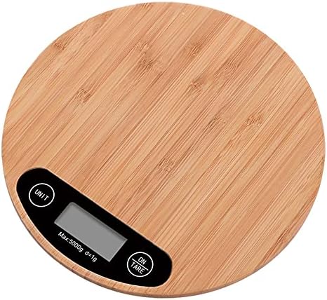 Bamboo Panel High Precision Kitchen Electronic Scale Household Food Baking Scale Medicinal Material Scale