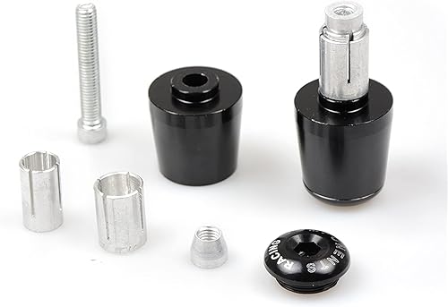 Miniatura 6 de Motorcycle Handle Bar End Handlebar Grips Ends Sliders Cap Plug Slider Counterweight Cover for Kawasaki H2R H2 R 2013-2019 Grips (Color  Gold)